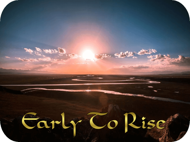 Early To Rise Rob Knowlan